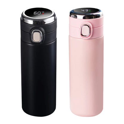 Stainless Steel Smart Thermos Bottle Smart LED Temperature