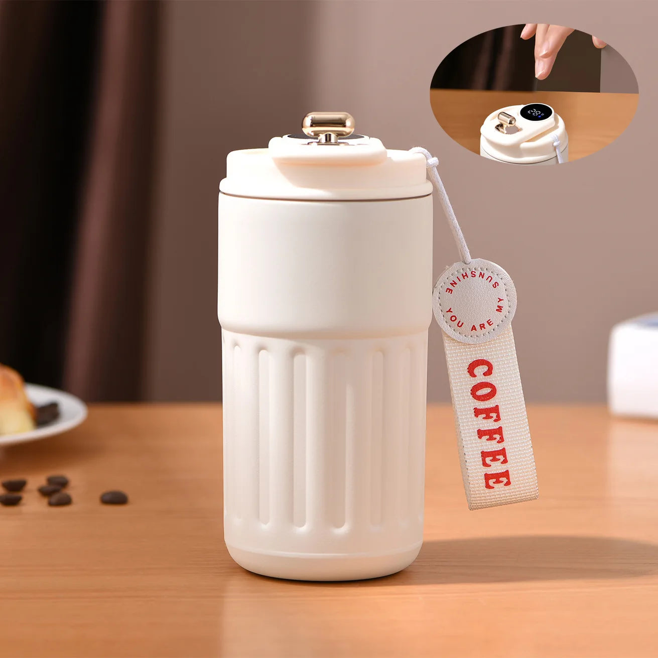 Smart Thermos Bottle LED