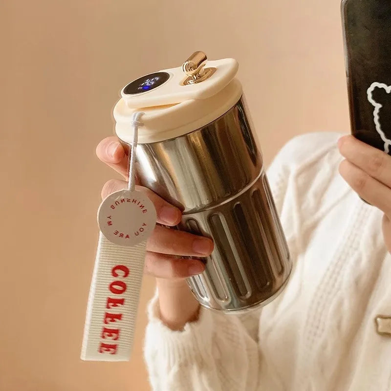 Smart Thermos Bottle LED